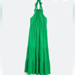 Sanctuary linen Halter Maxi Dress